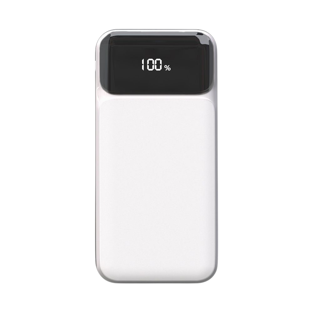 30,000mAh Power Bank with Built-In Cable PD 22.5W Fast Charge