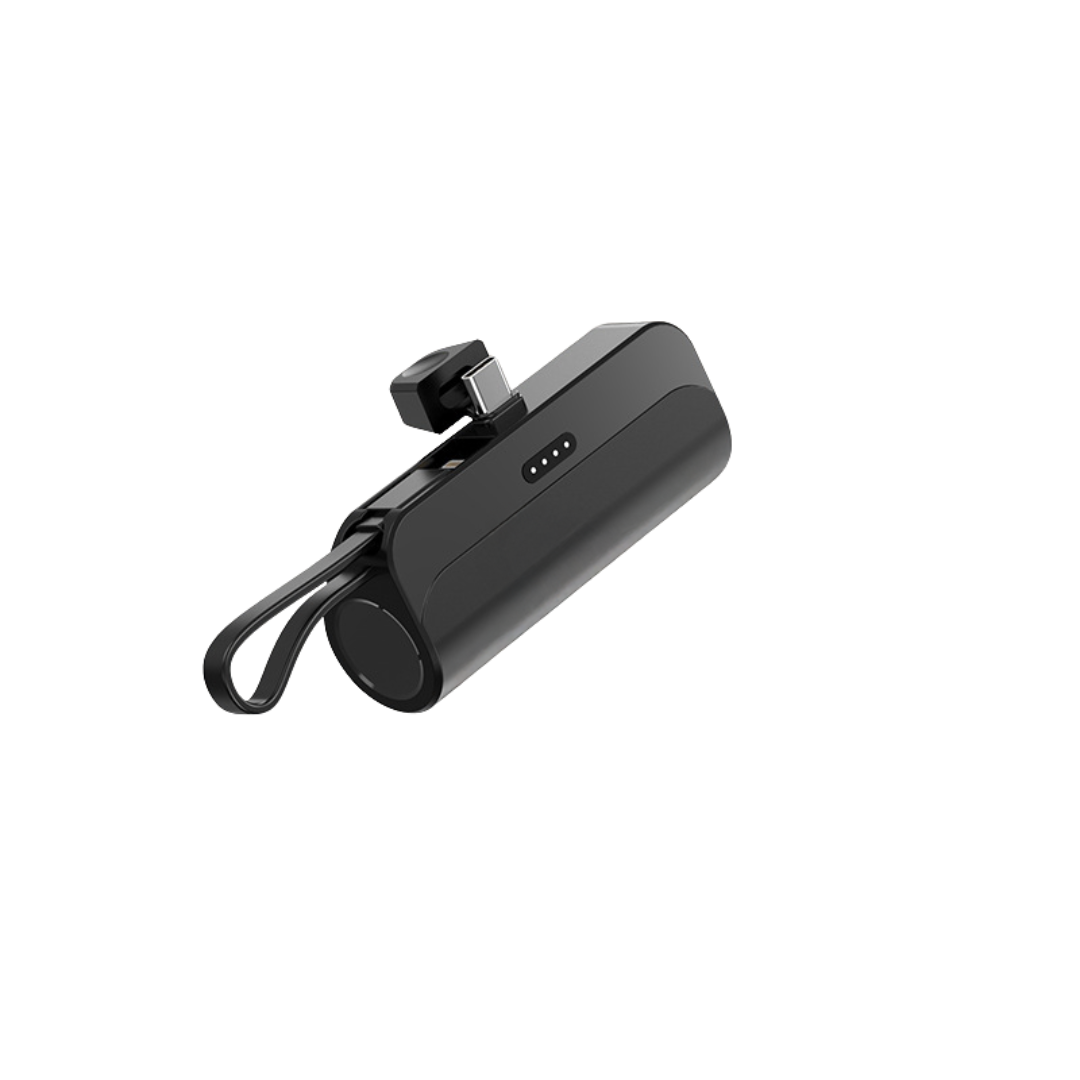 Portable Fast-Charge Emergency Charger 5000mAh Mini Capsule