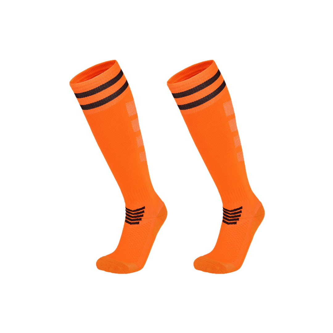 Sports Football Socks, Long Tube, Cushioned, Sweat-Absorbent, Anti-Slip, Durable