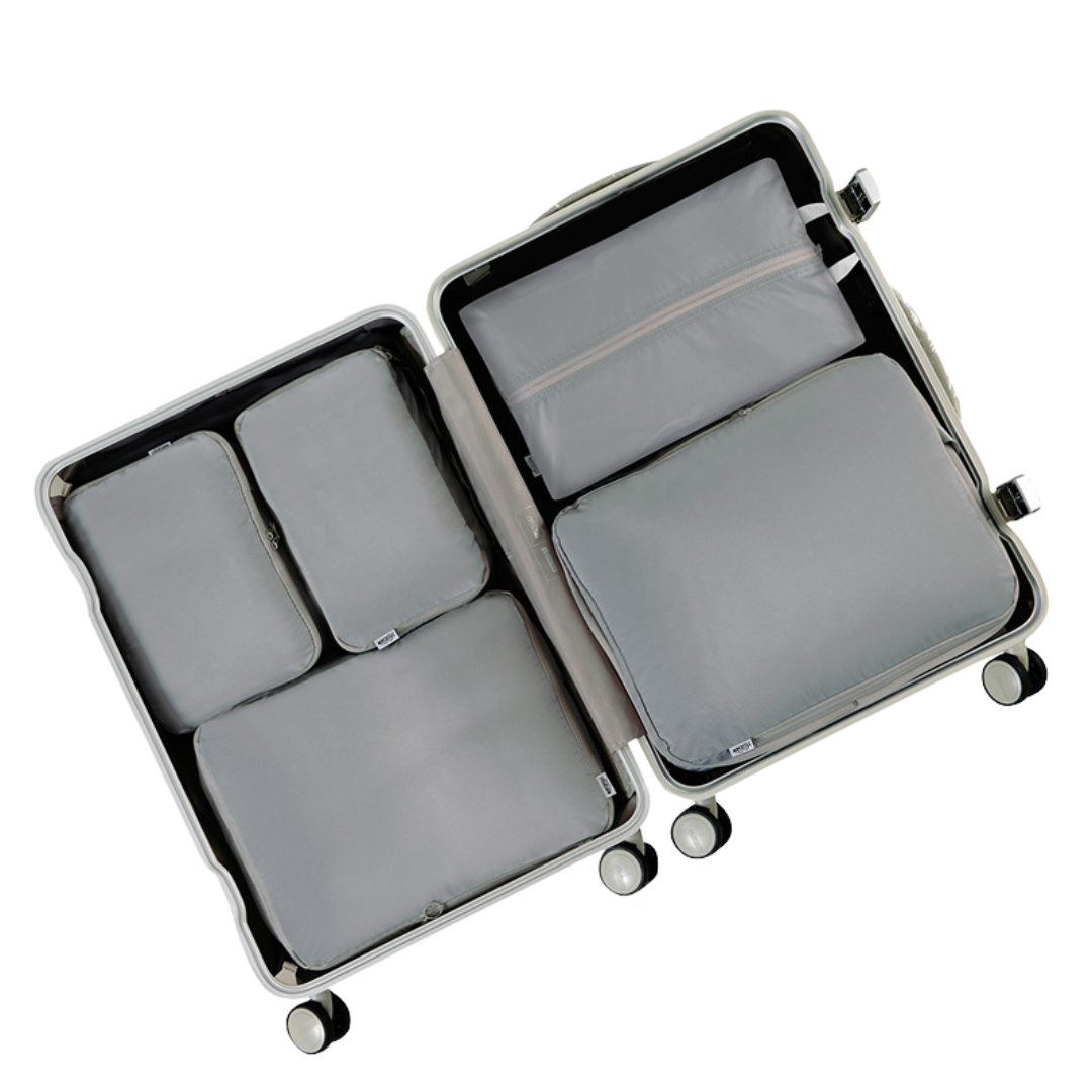 Travel Packing Organizer Bags for Luggage Clothes, Shoes, Underwear, and Compression Storage Pouches