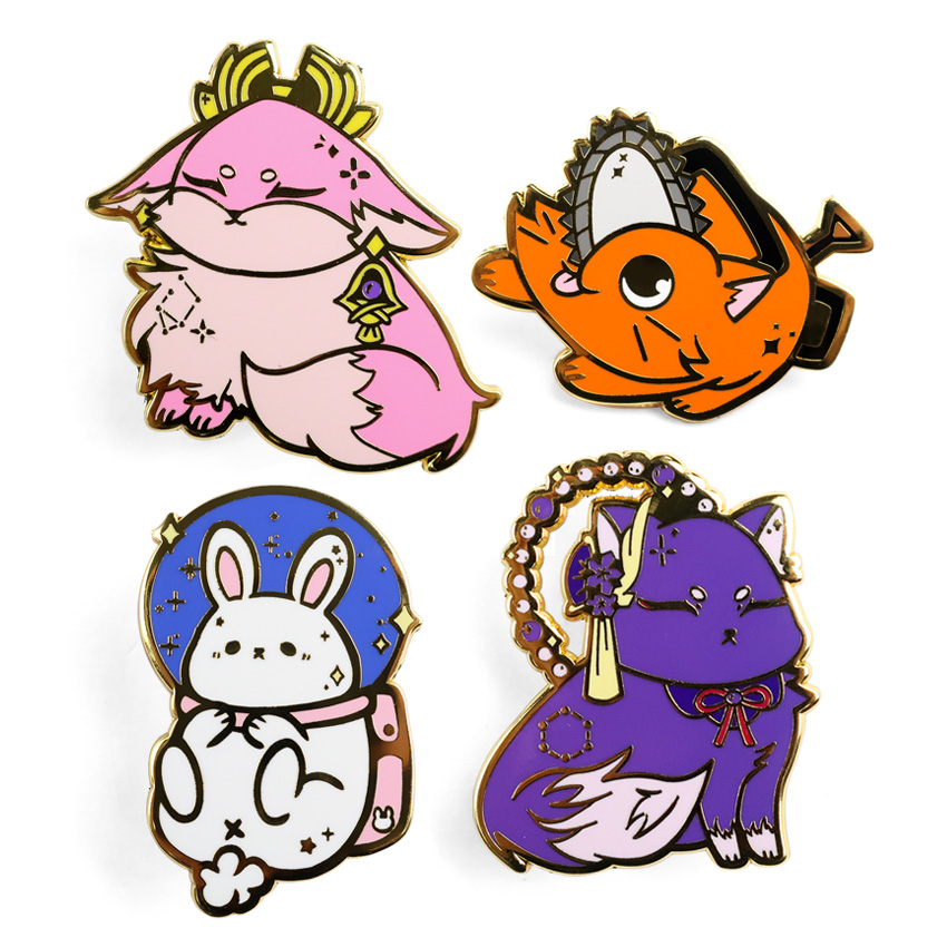 Gold Plated Enamel Lapel Pin Custom Personalized