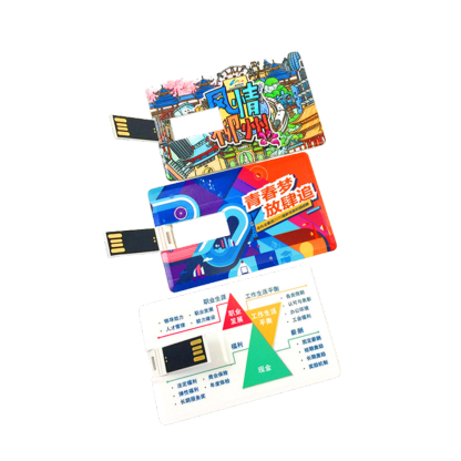 Card-shaped USB Pendrive
