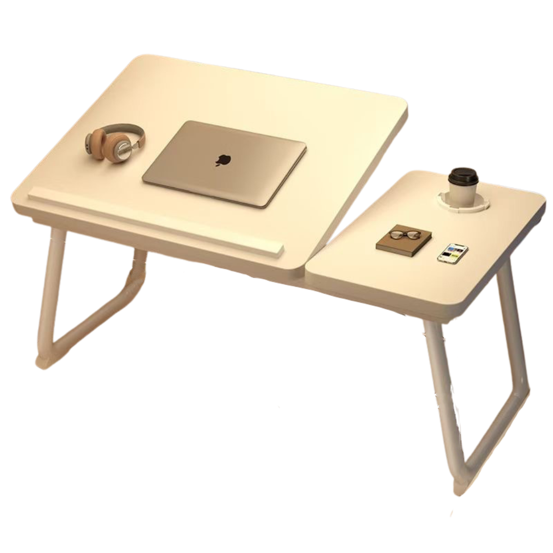 Foldable Adjustable Bed Table – Portable Laptop Desk for Bedroom, Dormitory & Home Study Use