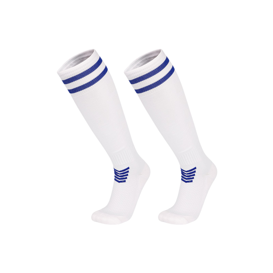Sports Football Socks, Long Tube, Cushioned, Sweat-Absorbent, Anti-Slip, Durable