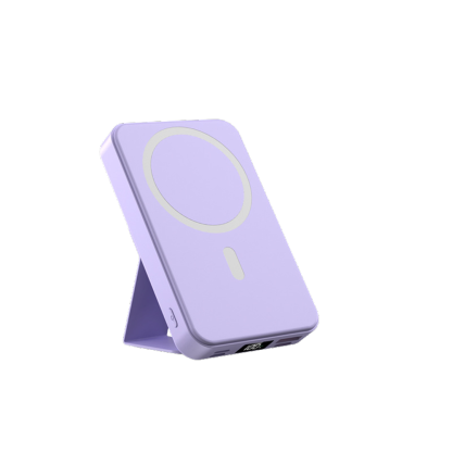 MagSafe Wireless Power Bank – Built-In Cable & Foldable Stand