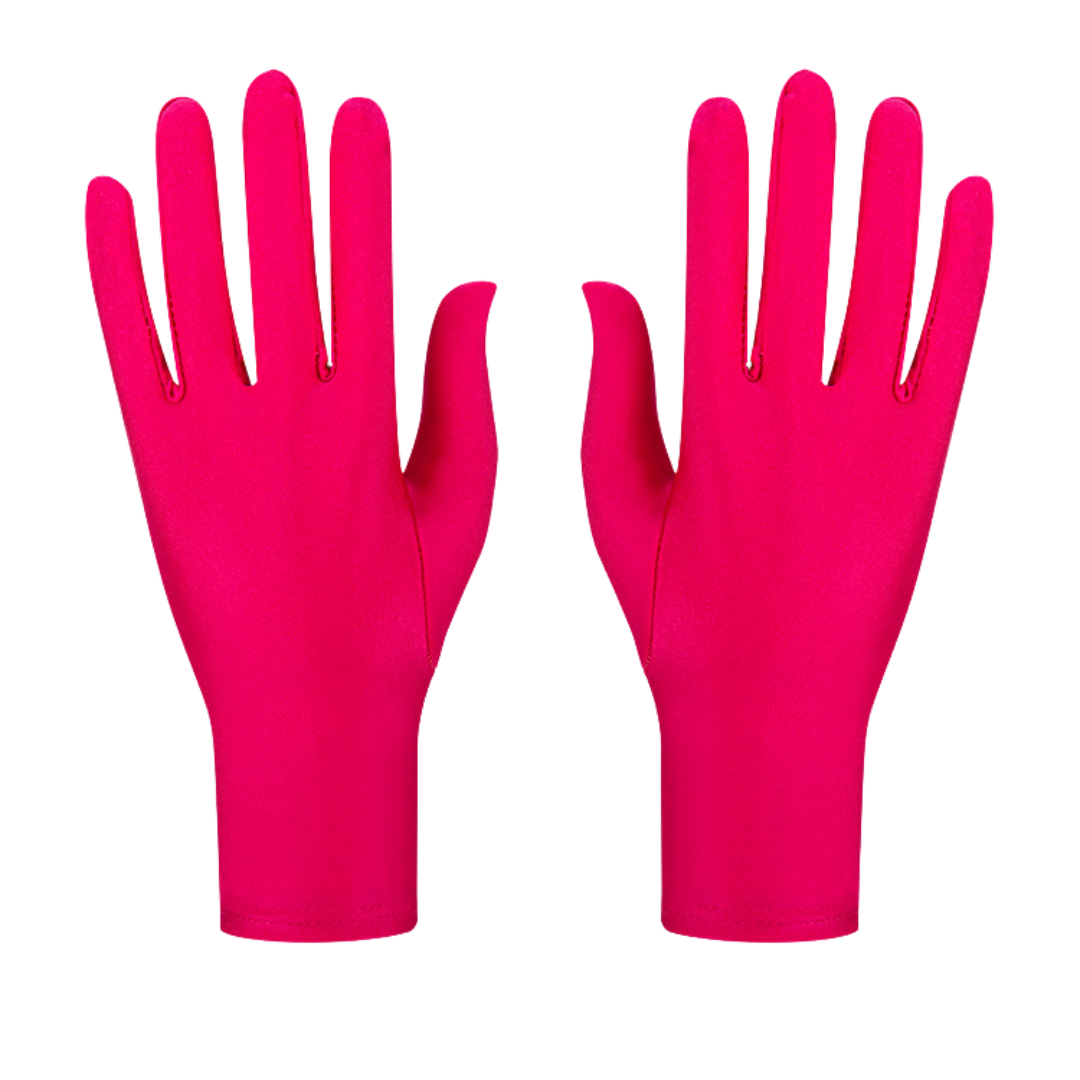 Colorful Spandex Lycra Performance Gloves