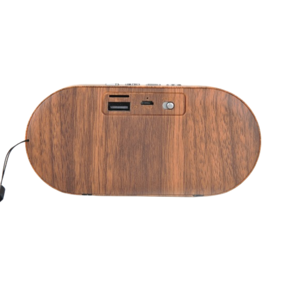 Wood-grain Bluetooth Speaker