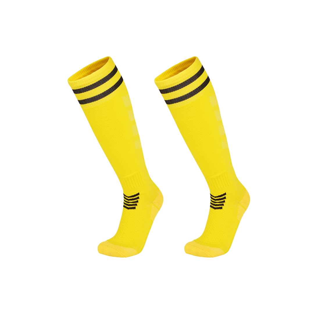 Sports Football Socks, Long Tube, Cushioned, Sweat-Absorbent, Anti-Slip, Durable