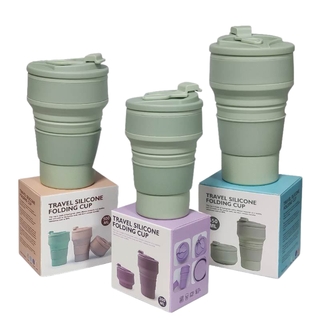 Portable Silicone Folding Travel Cup