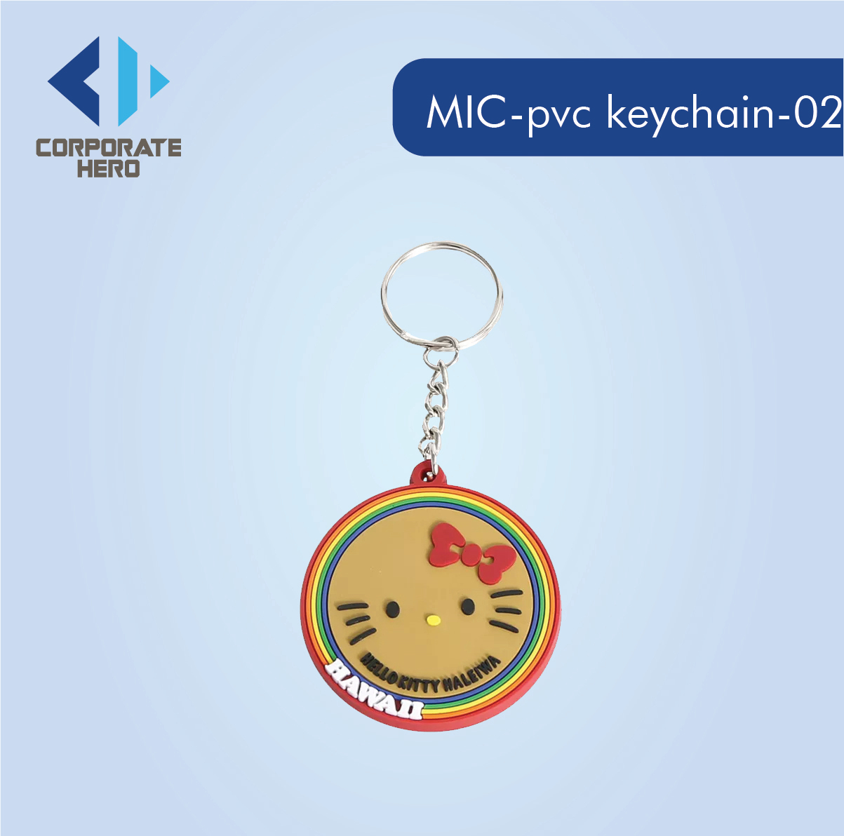 Cartoon Rubber PVC Keychain Custom Personalized