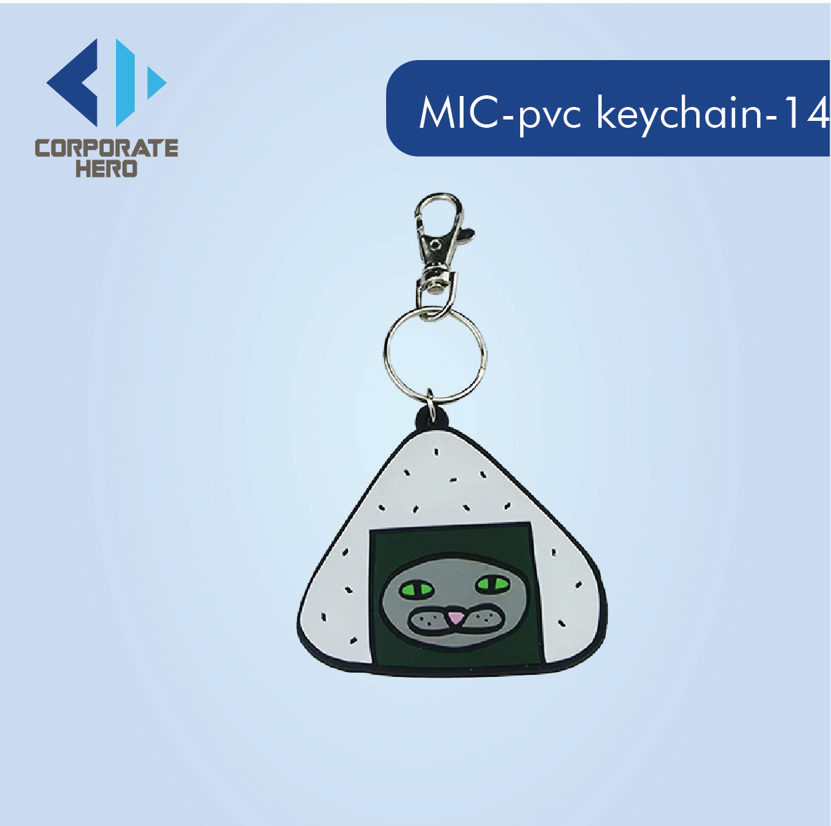 Custom Birthday Cake Rubber PVC Keychain Custom Personalized