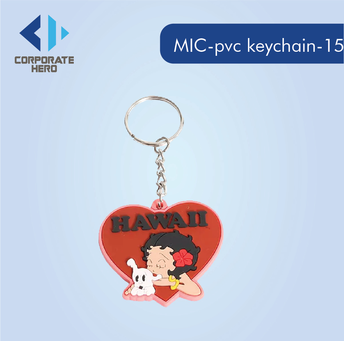 Custom Cartoon Character PVC Keychain Custom Personalized