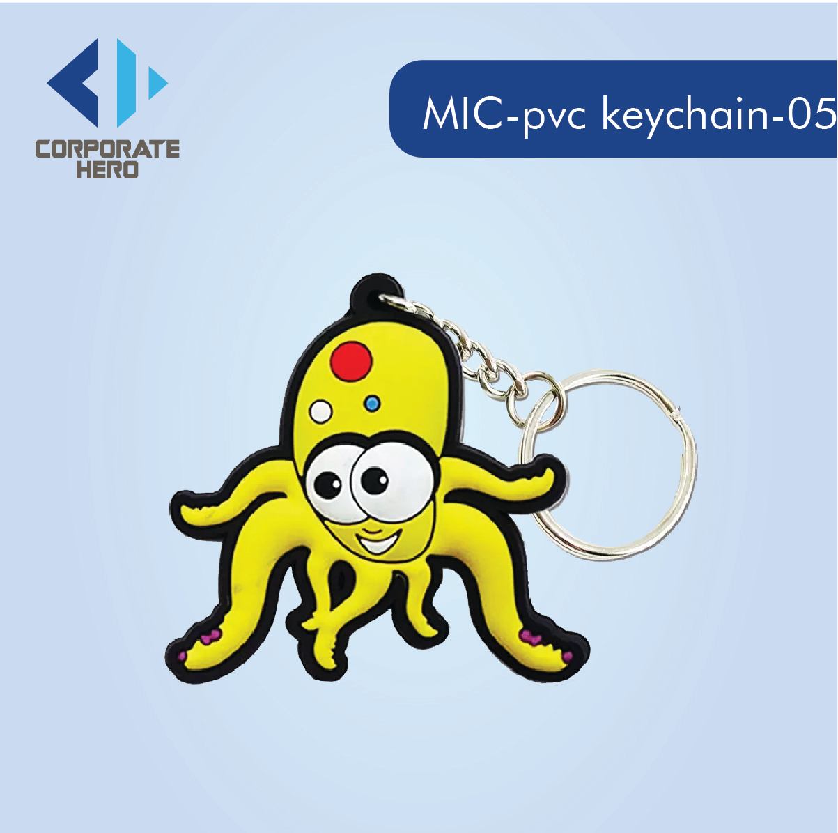 3d Cartoon Soft PVC Keychain