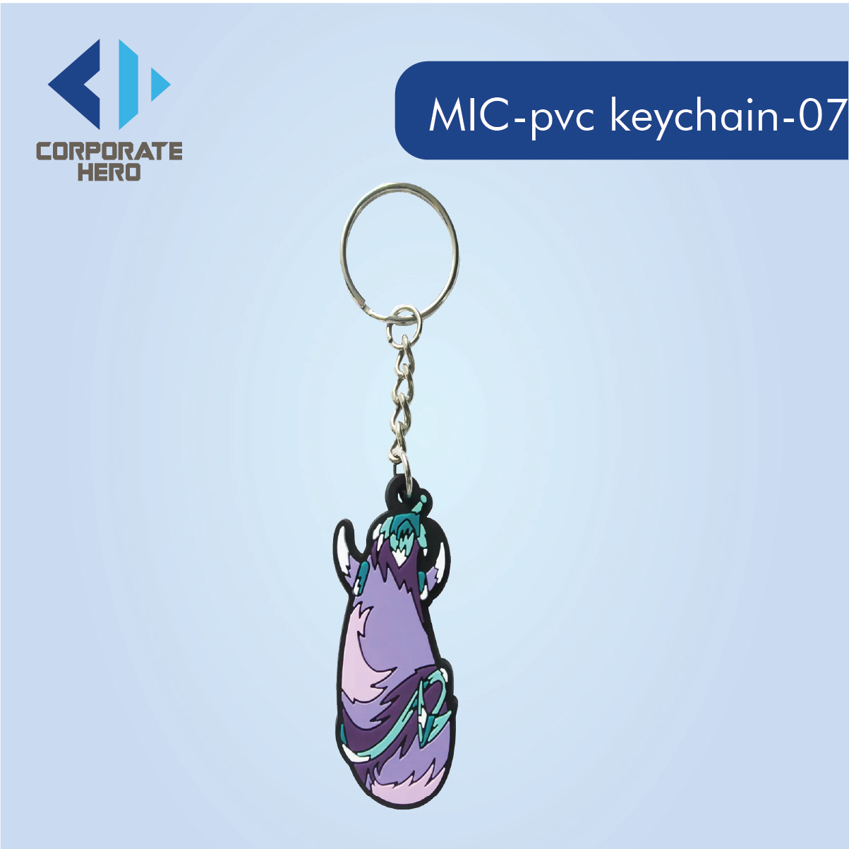 Custom Animal PVC Keychain Custom Personalized