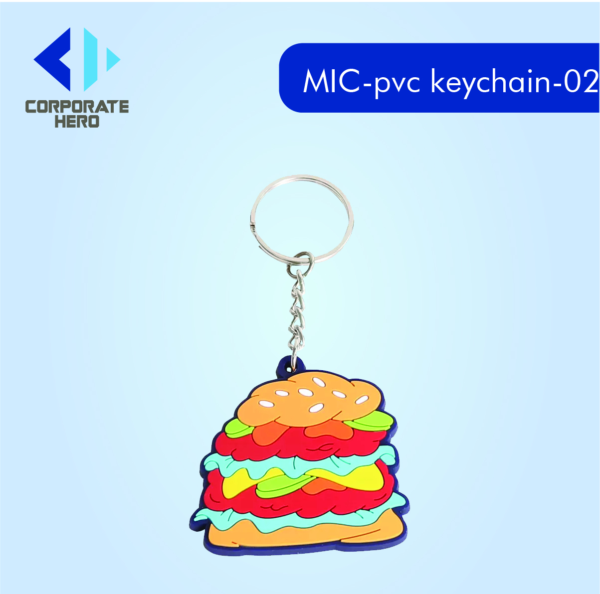 Cartoon Rubber PVC Keychain Custom Personalized
