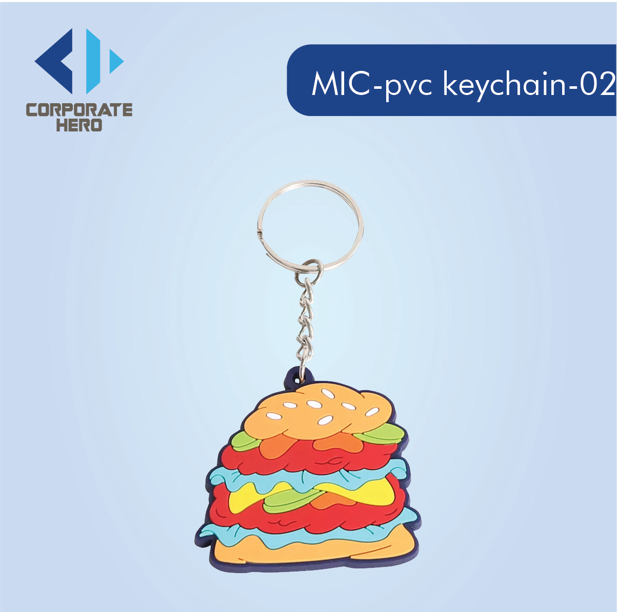 Cartoon Rubber PVC Keychain Custom Personalized