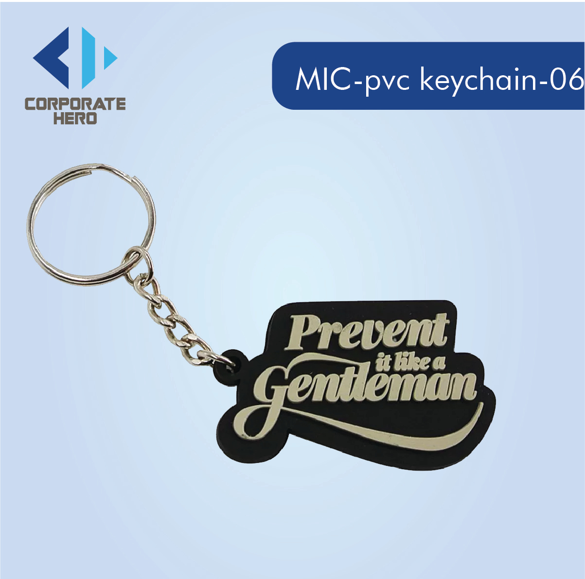Soft Rubber Silicone Logo PVC Keychains Custom Personalized