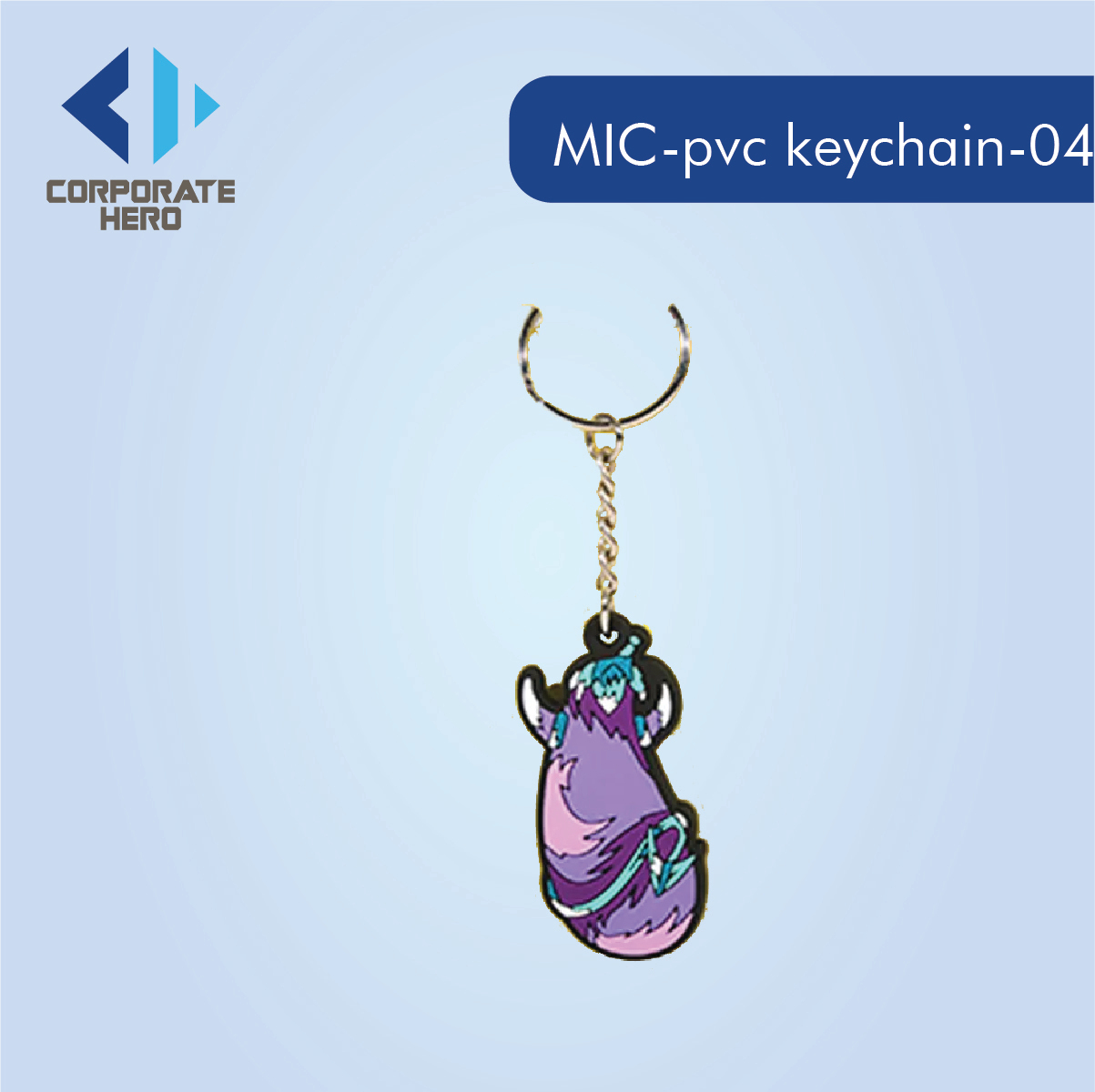 Custom Rubber Silicone PVC Keychain Custom Personalized