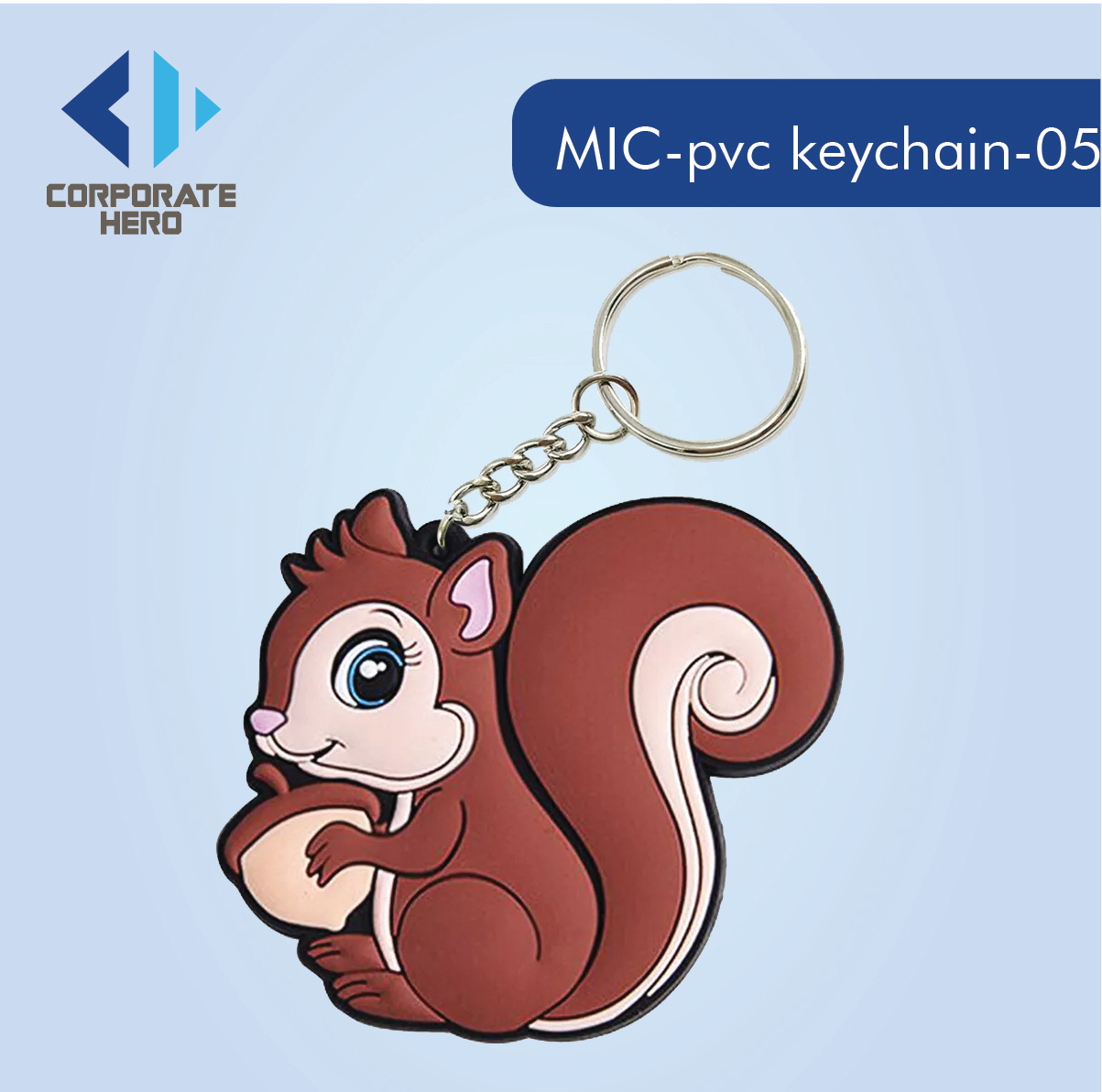 3d Cartoon Soft PVC Keychain