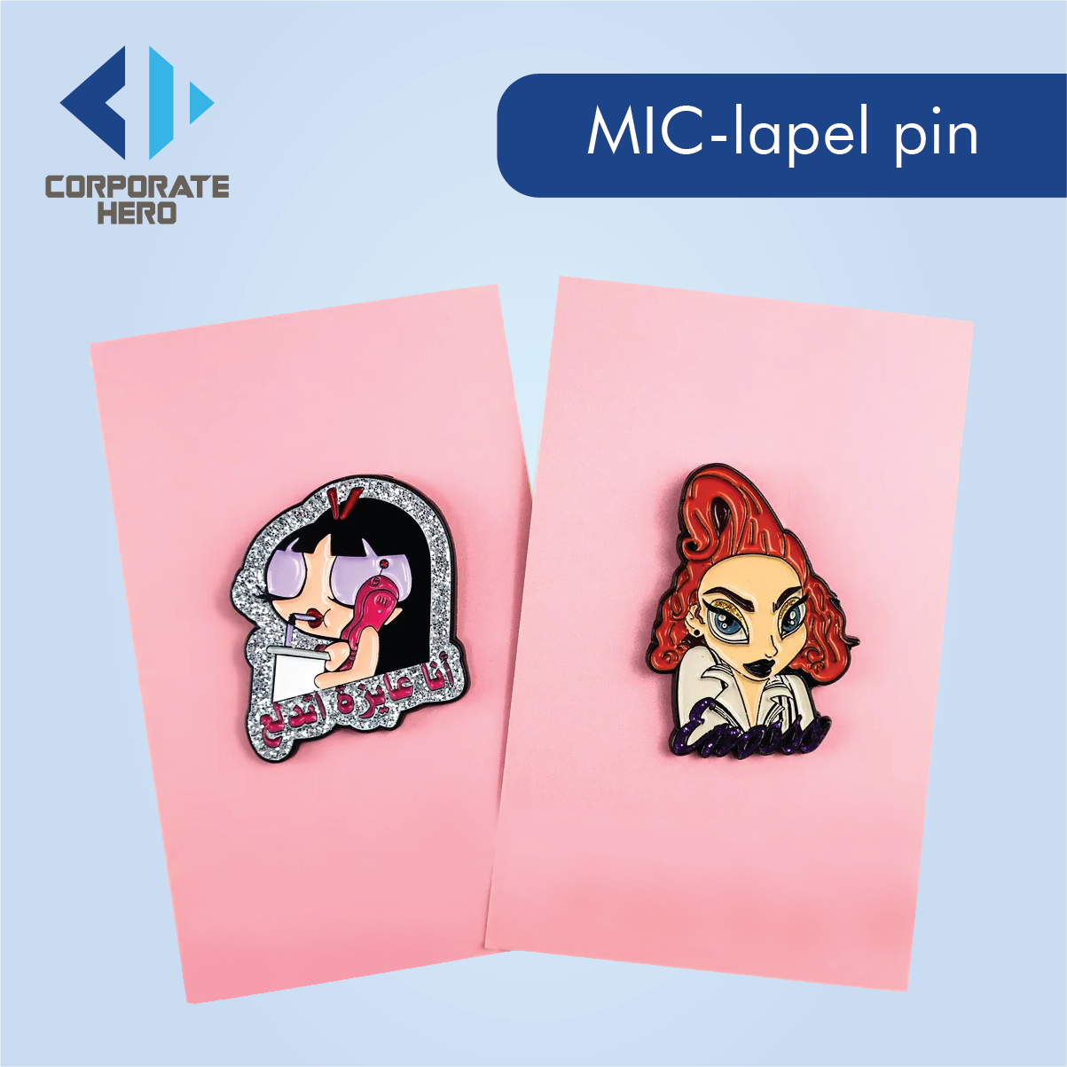 Commemorative metal Eco Friendly Lapel Pin