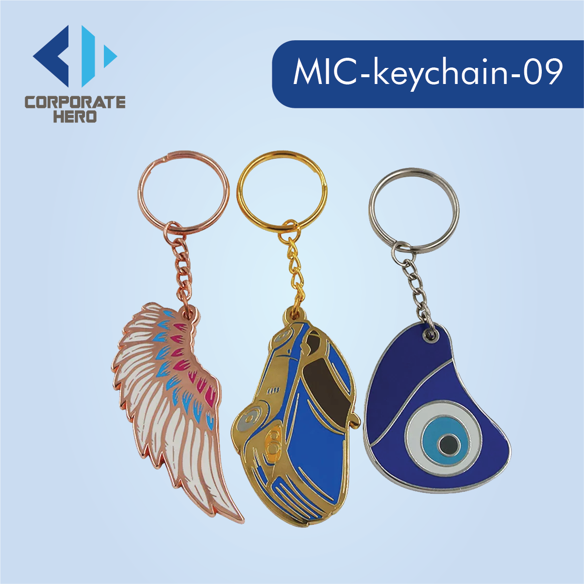 Decoration Metal Keychain for Girls Custom Personalized