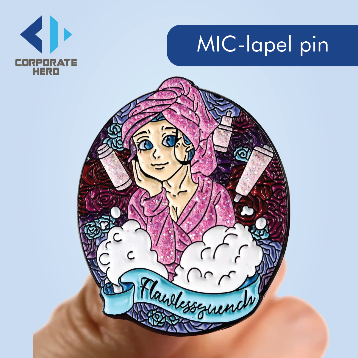 Commemorative metal Eco Friendly Lapel Pin