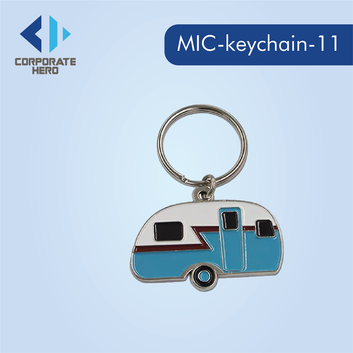 Logo Metal Keychain Custom Personalized