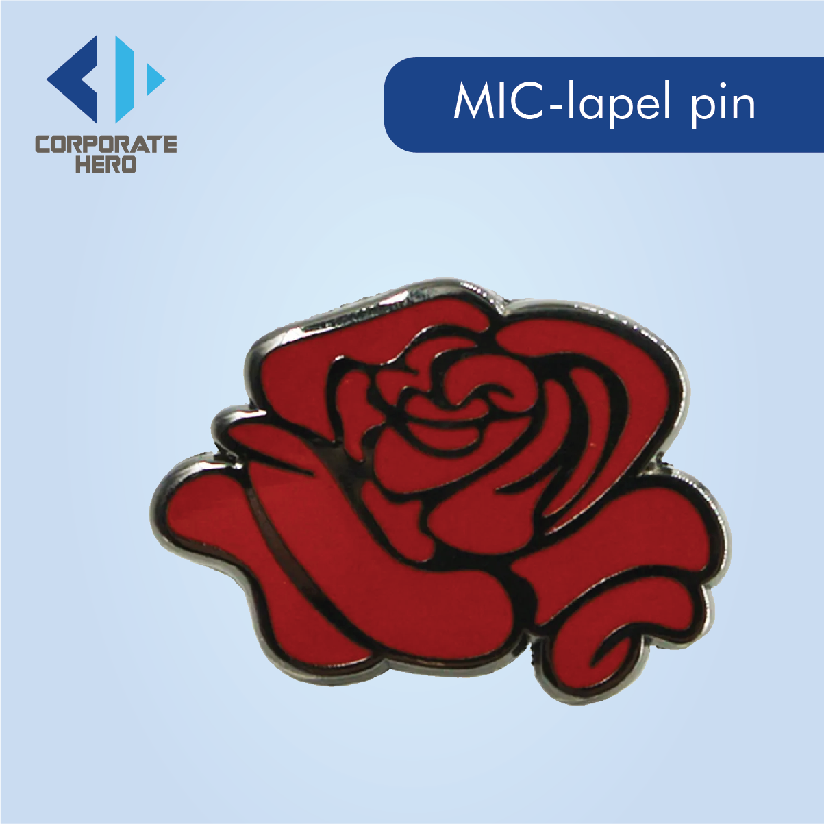 Flower Dye Gifts Lapel Pin Custom Personalized