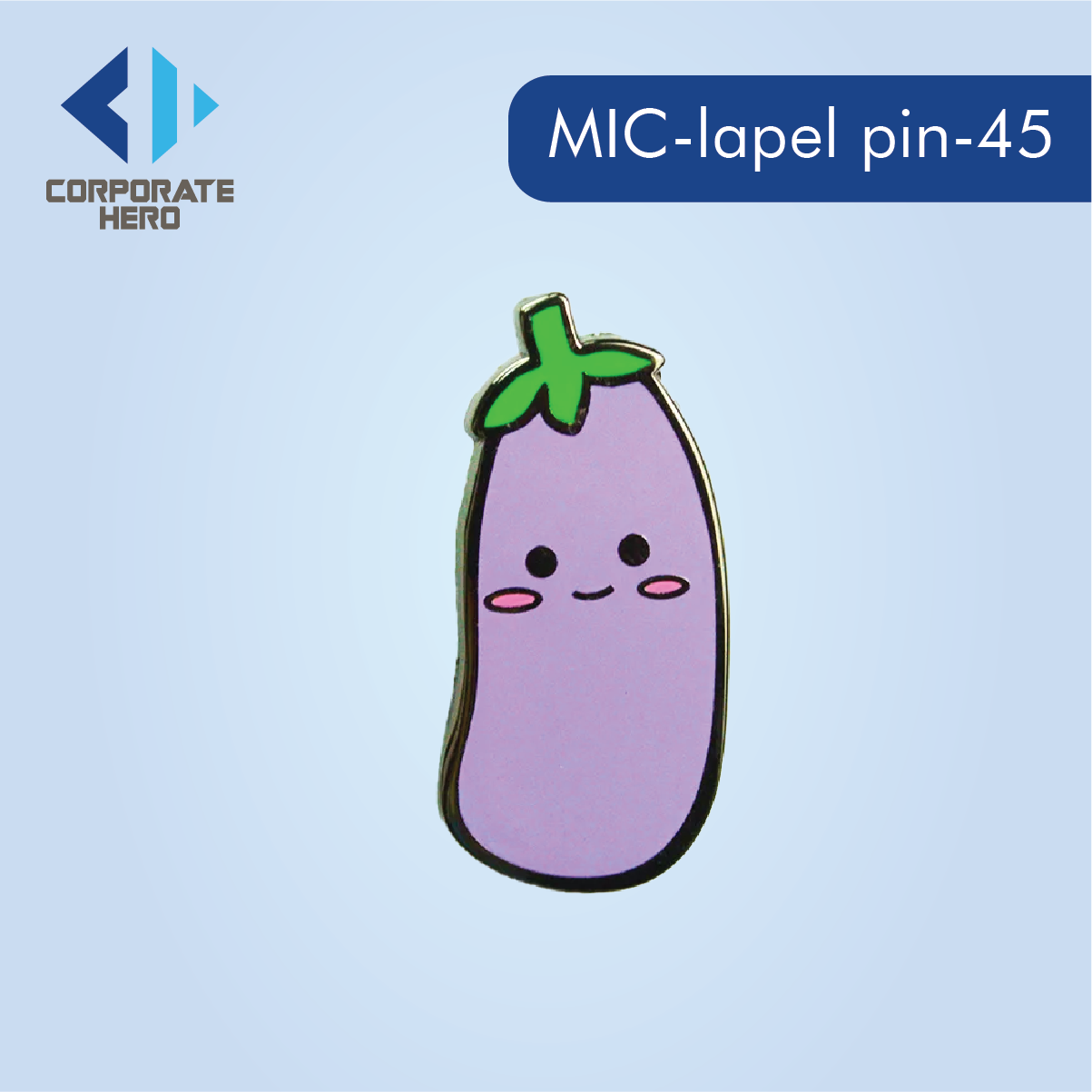 Amazing Gold Glitter Enamel Pin Custom Personalized