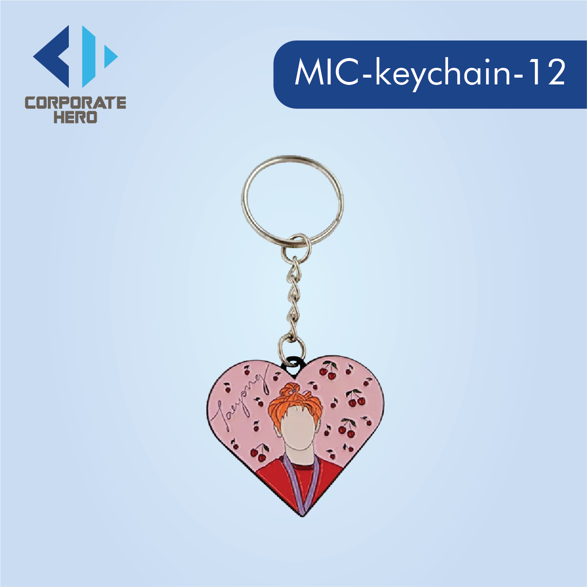 Cute Metal Keychain for Girls Custom Personalized