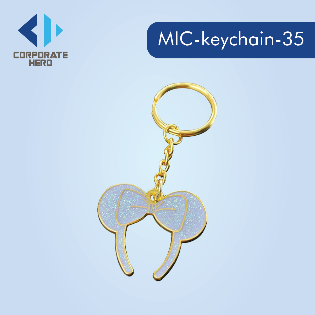 Pink Rings Keychain Custom Personalized