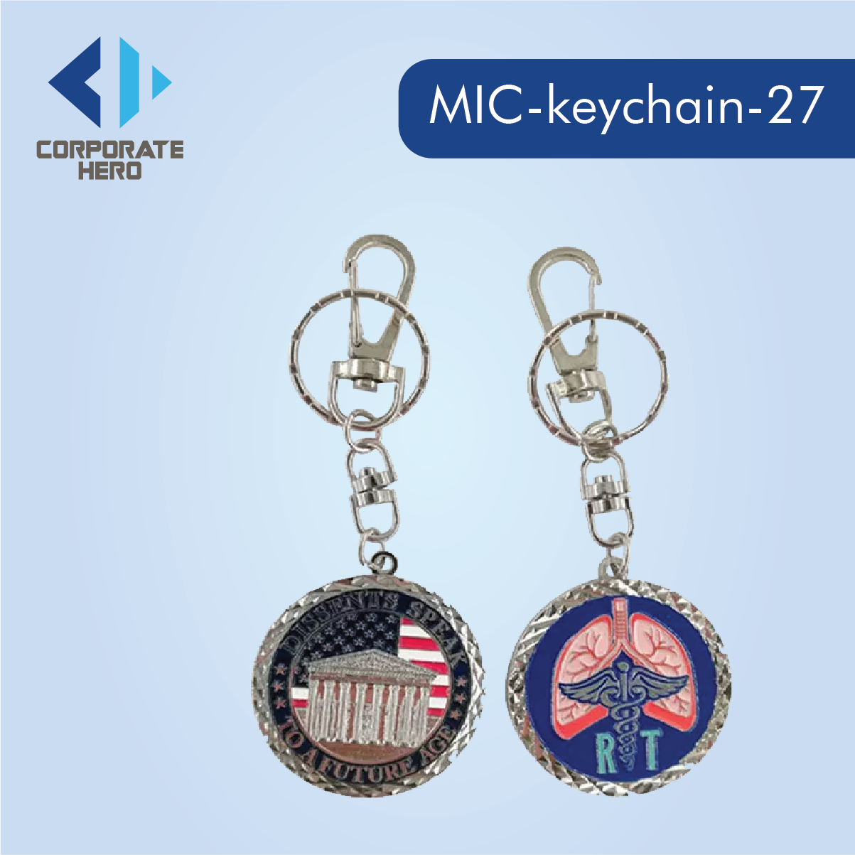 Rainbow Keychain Custom Personalized