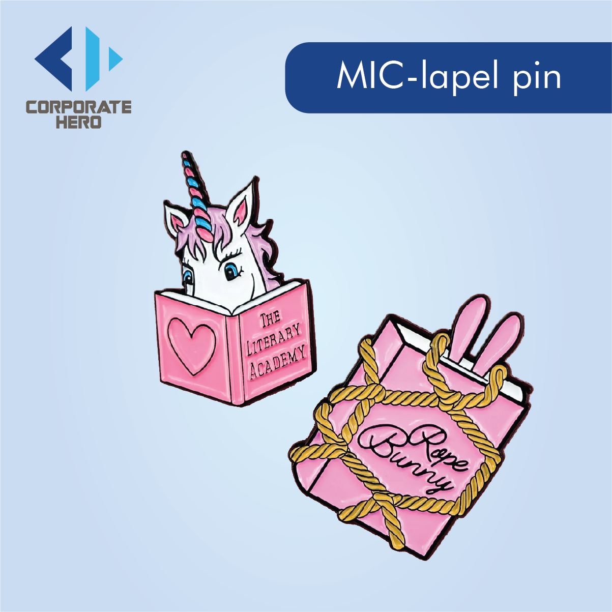 Animal Black Nickel Plated Engraved Lapel Pin Custom Personalized