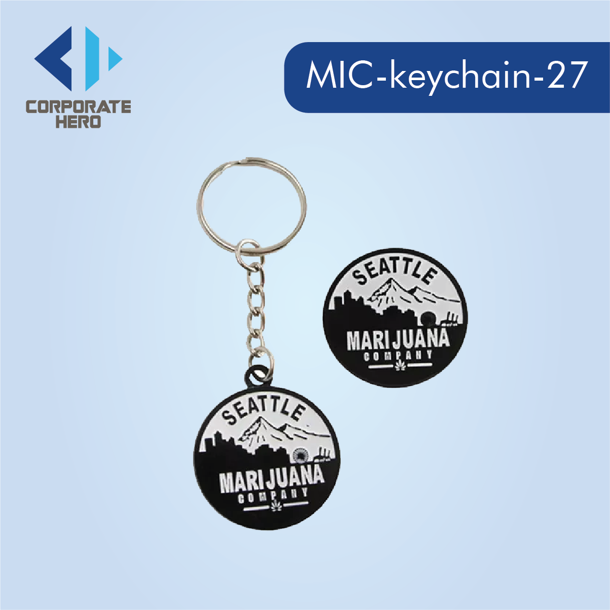 Metal Holder Keychain Custom personalized