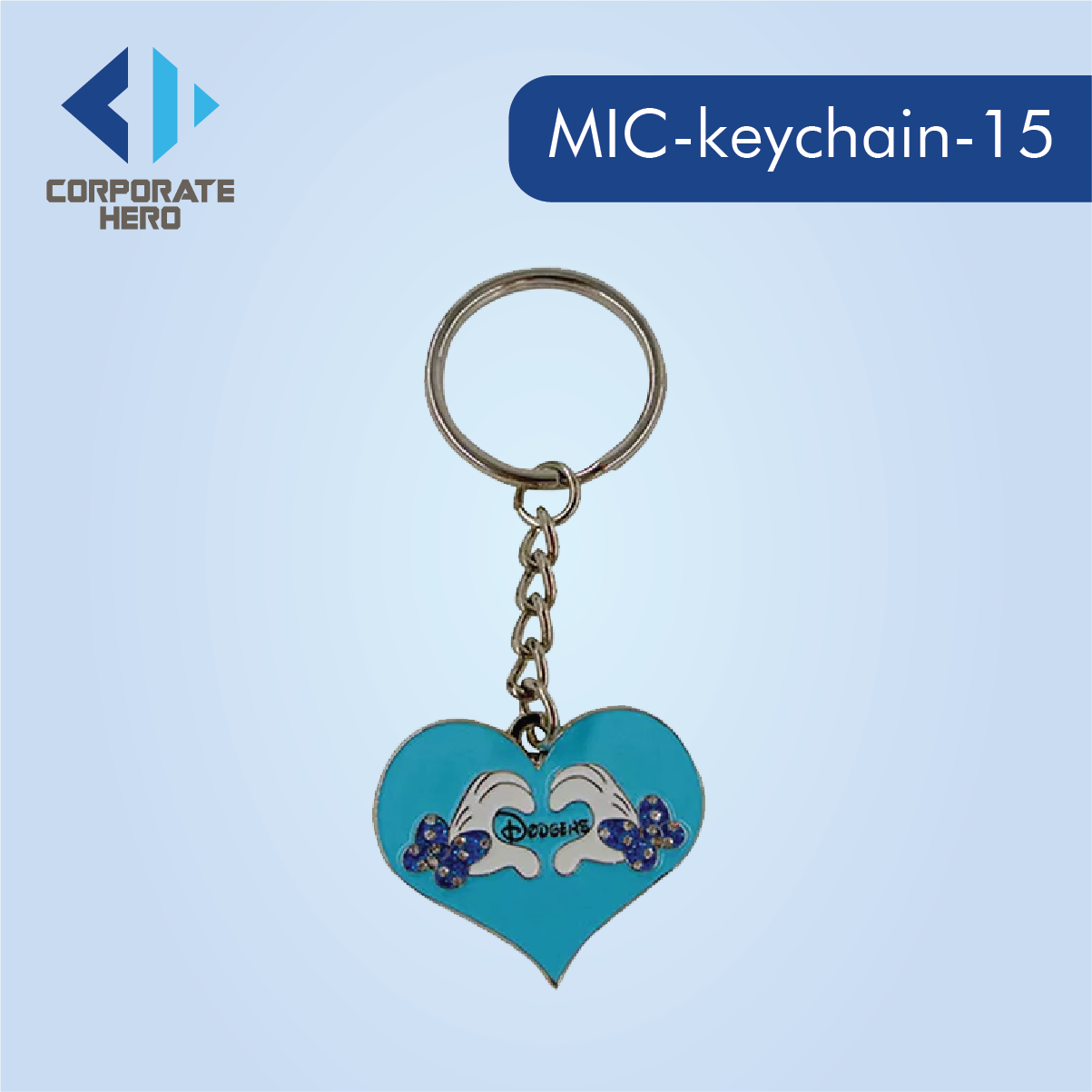 Love Metal Keychain Custom Personalized