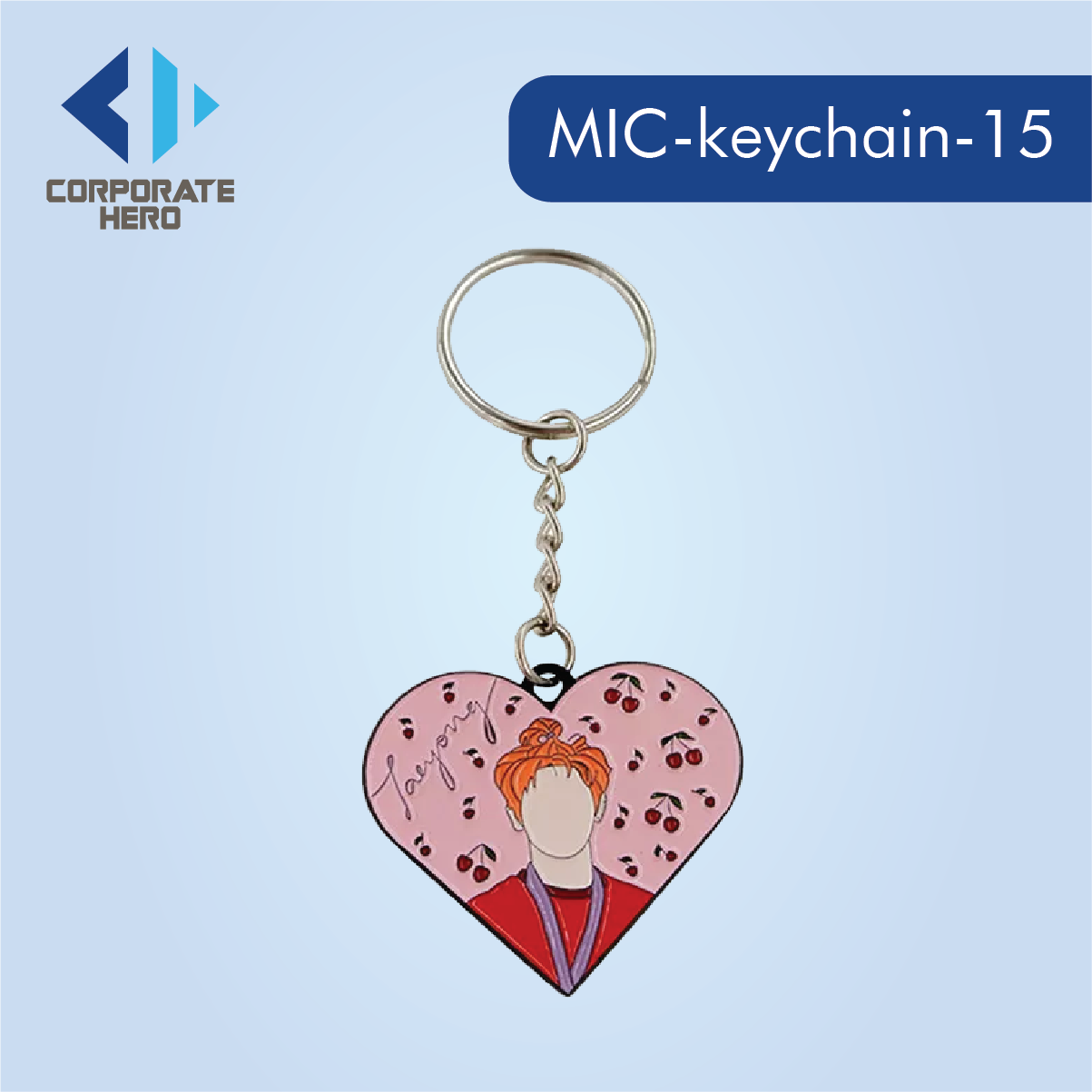 Love Metal Keychain Custom Personalized