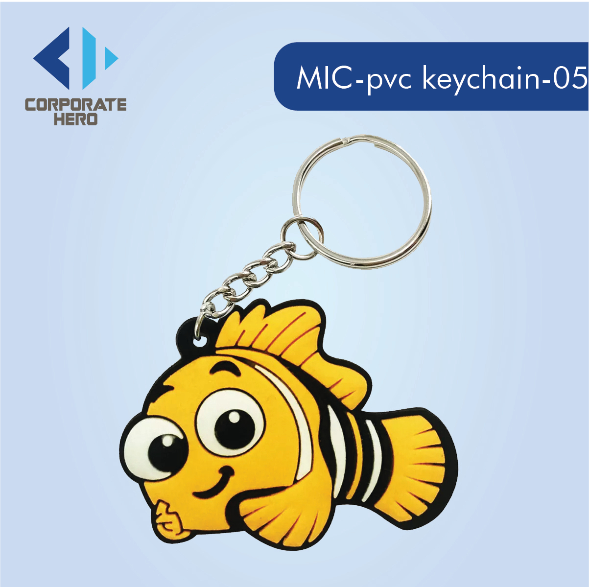 3d Cartoon Soft PVC Keychain