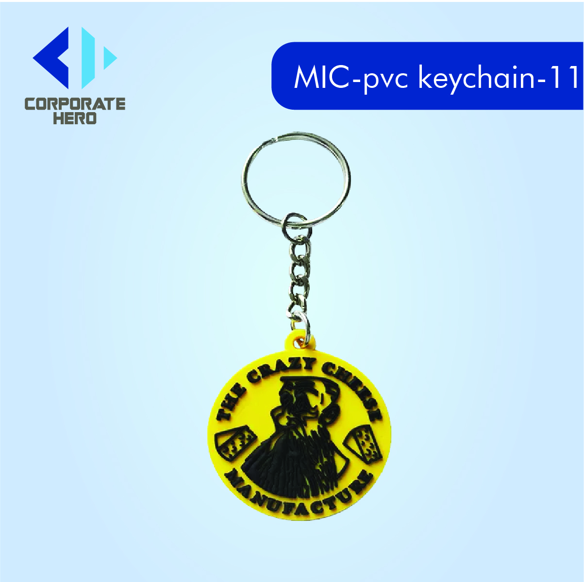 Oem Sublimation 2d PVC Keychain Custom Personalized