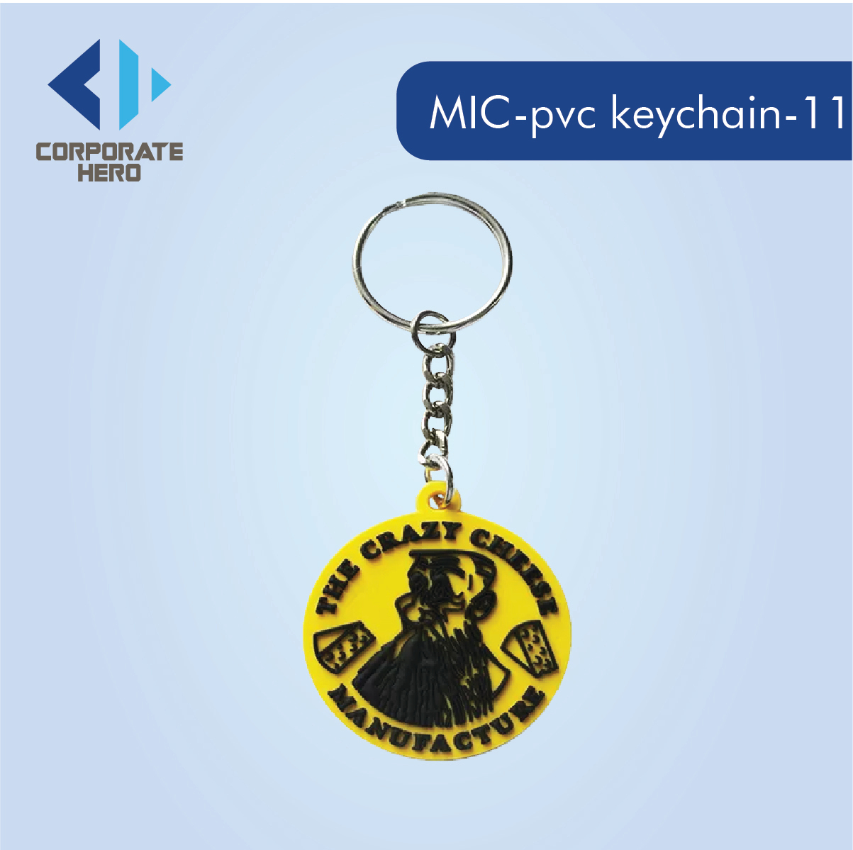Oem Sublimation 2d PVC Keychain Custom Personalized