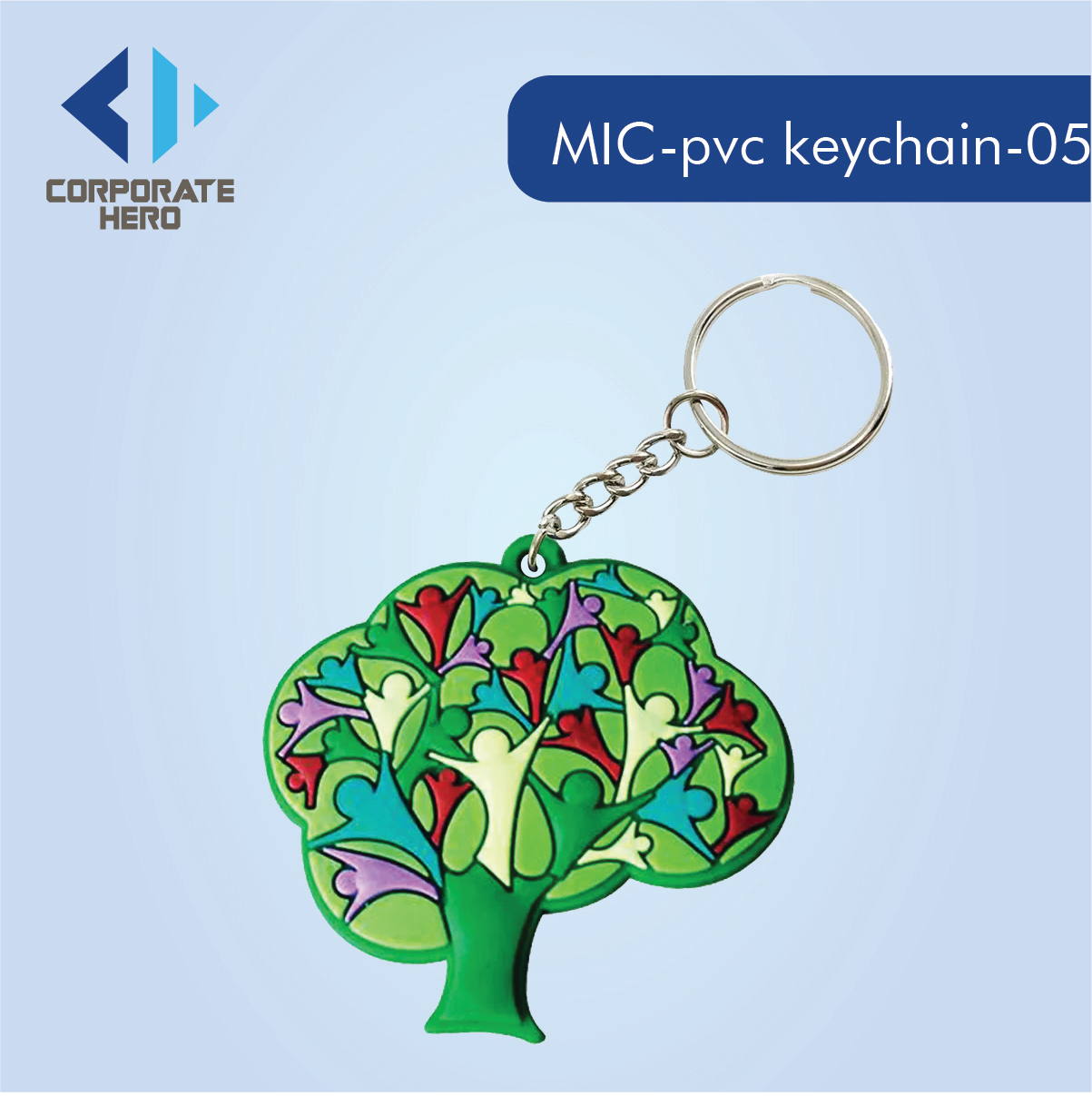 3d Cartoon Soft PVC Keychain