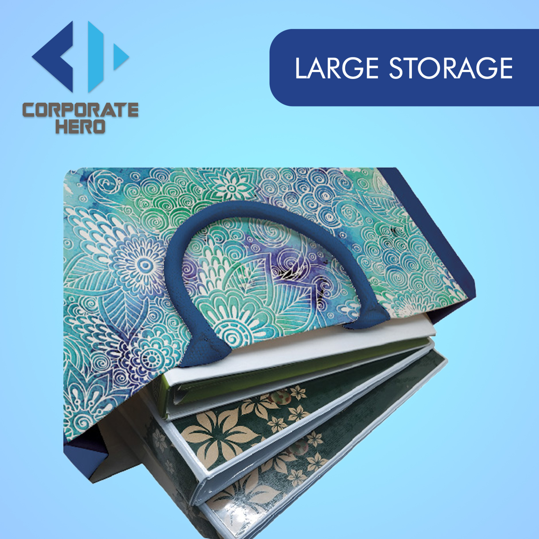 Vintage Batik Series B0400 Canvas Bag