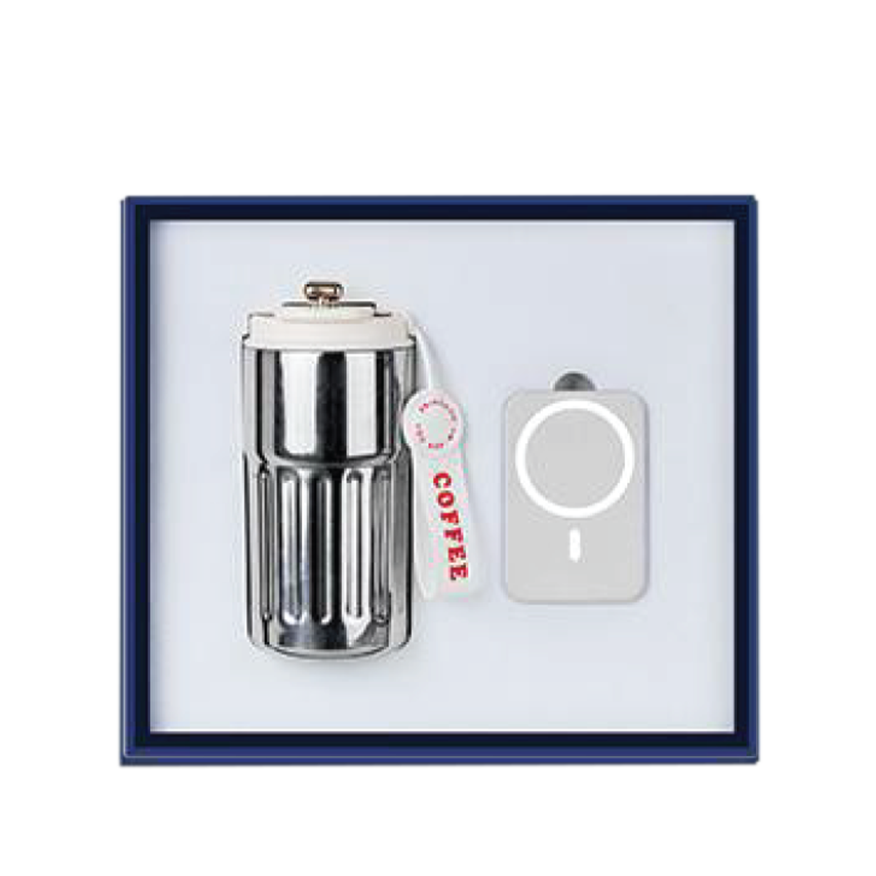 Gift Box 2 in 1 Coffee Flask + Powerbank