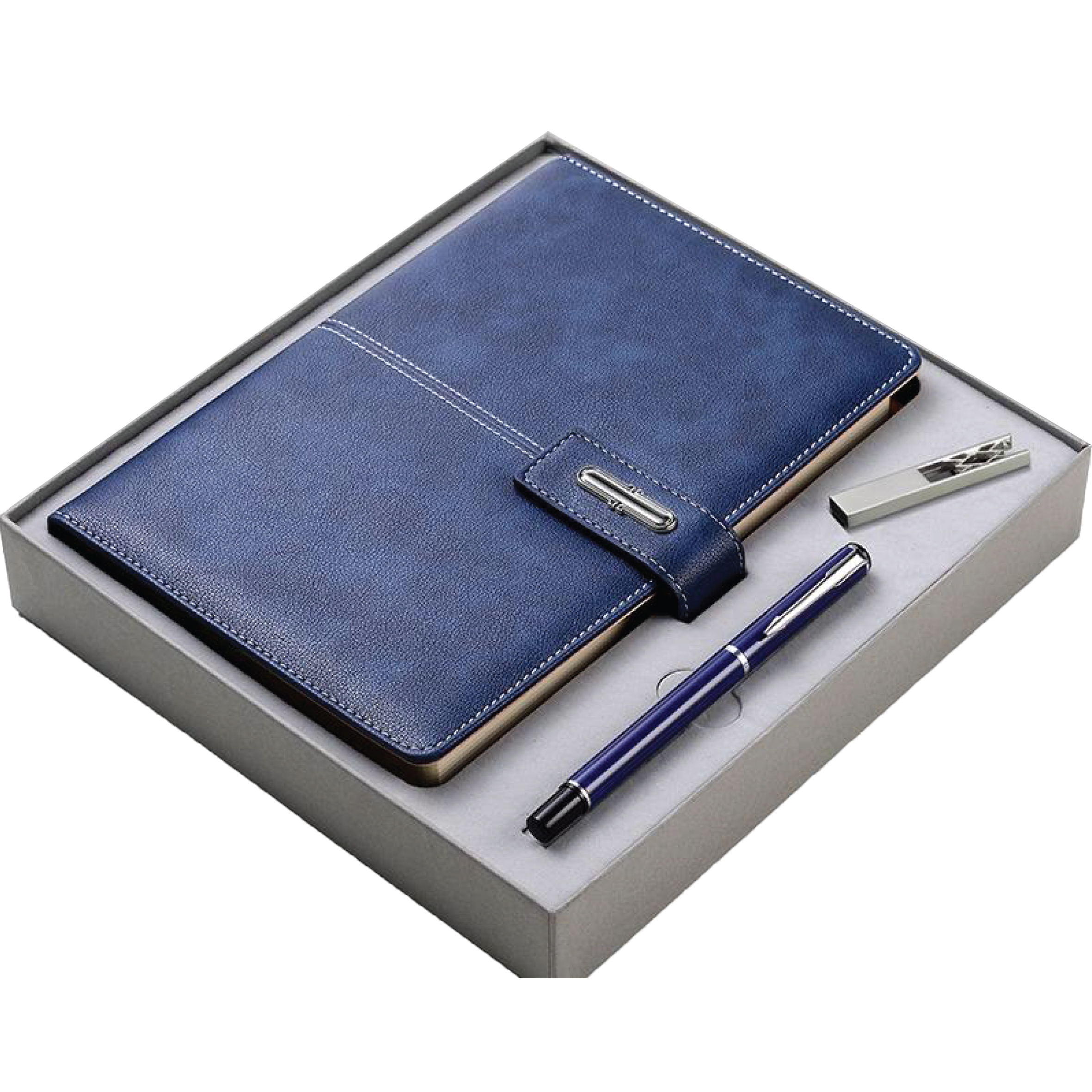 Gift Box 3 in 1 Notebook + Pen + USB drive 