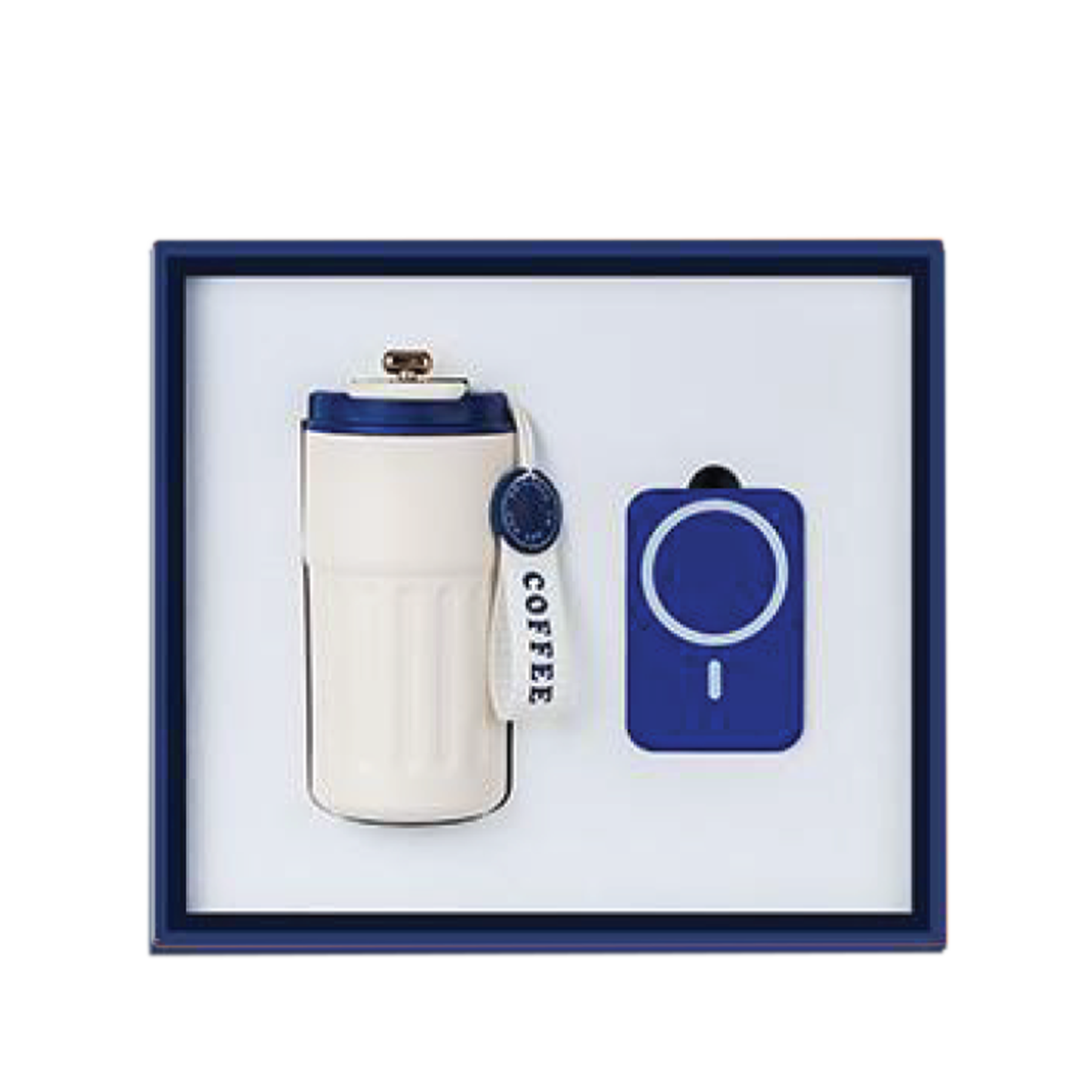 Gift Box 2 in 1 Coffee Flask + Powerbank