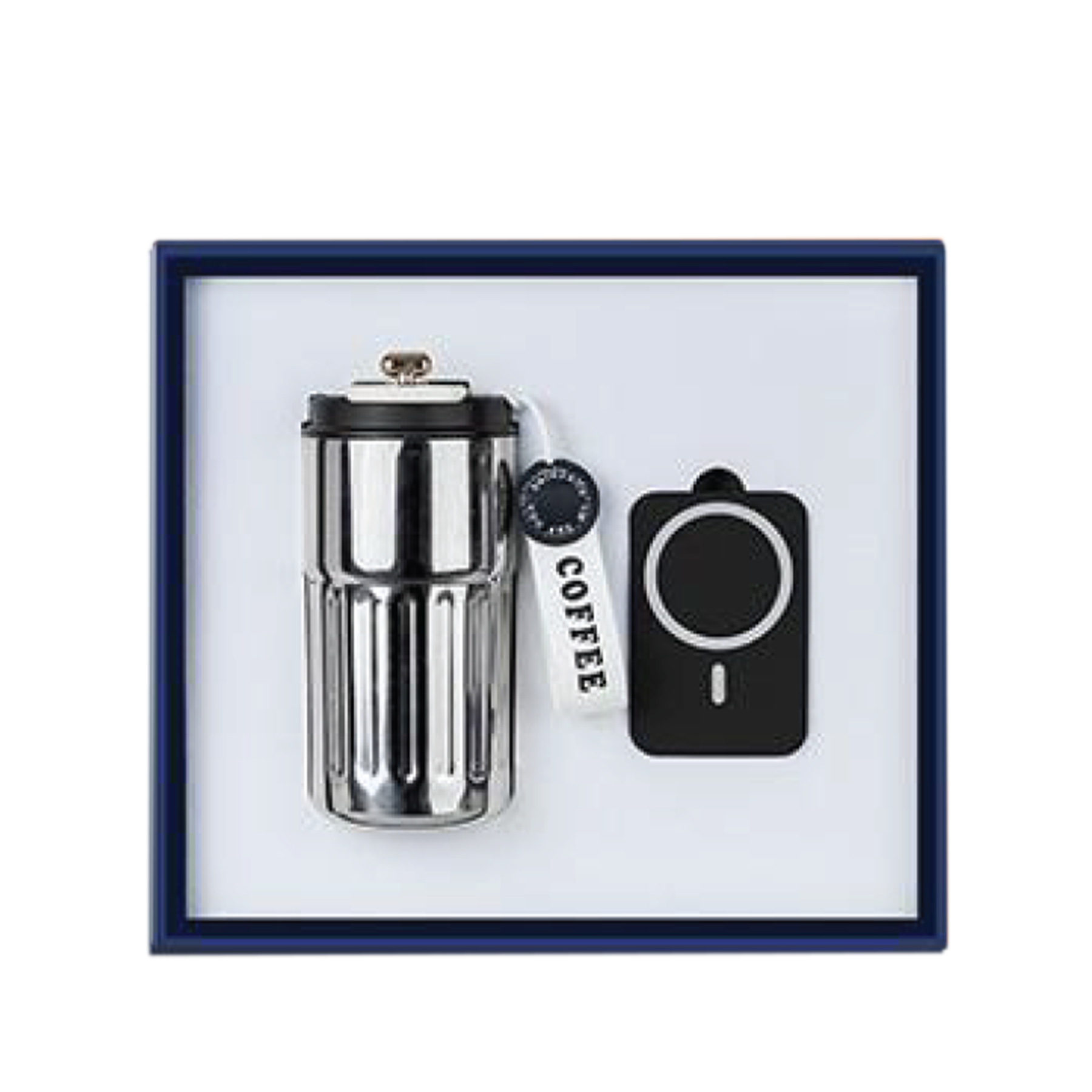 Gift Box 2 in 1 Coffee Flask + Powerbank