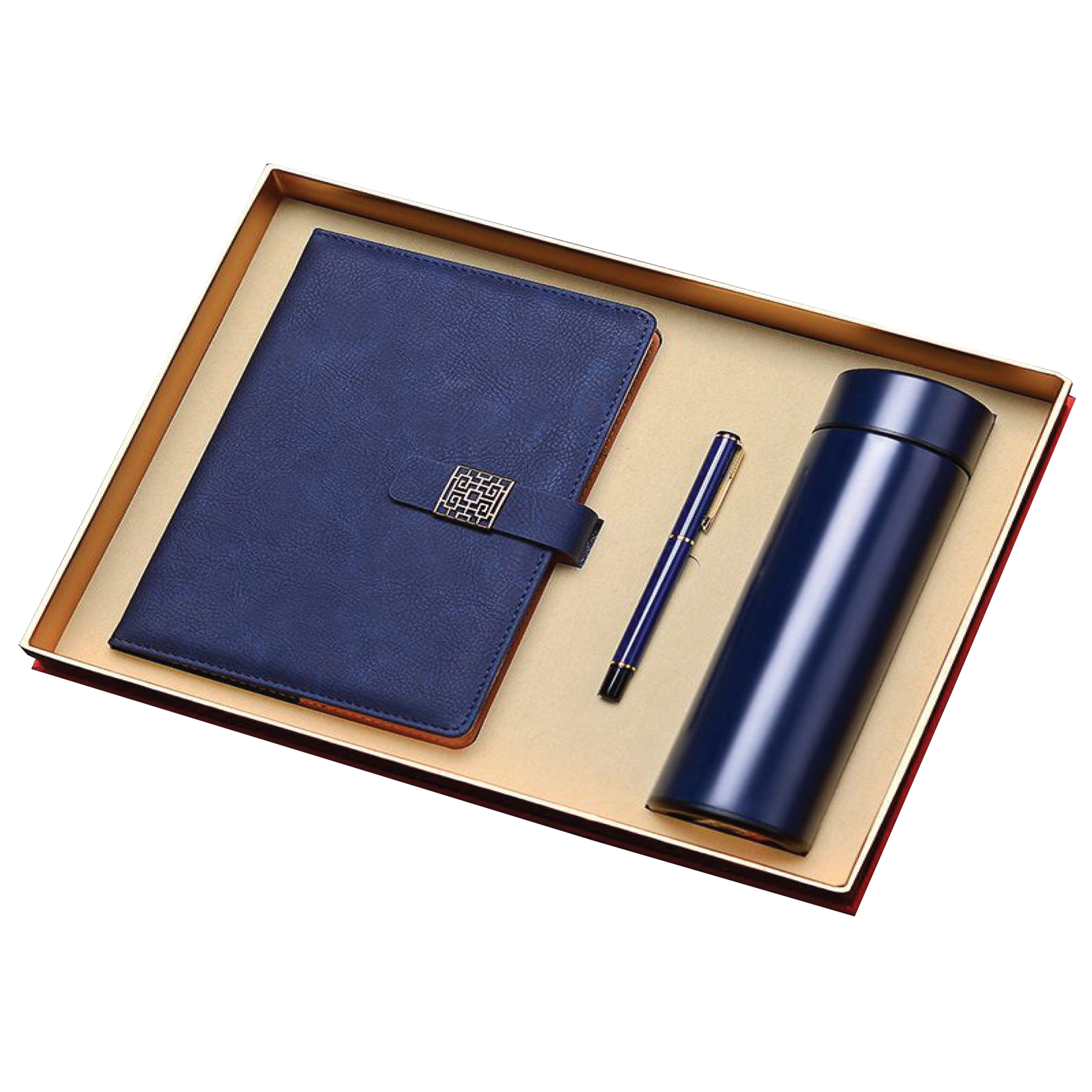 Gift Box 3 in 1 Notebook + Pen + Smart Thermos
