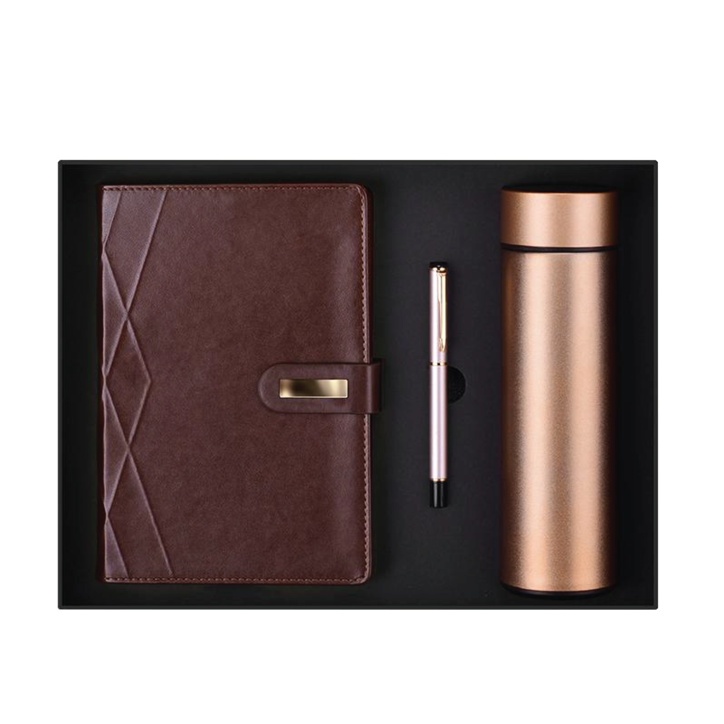 Gift Box 3 in 1 Notebook + Pen + Smart Thermos