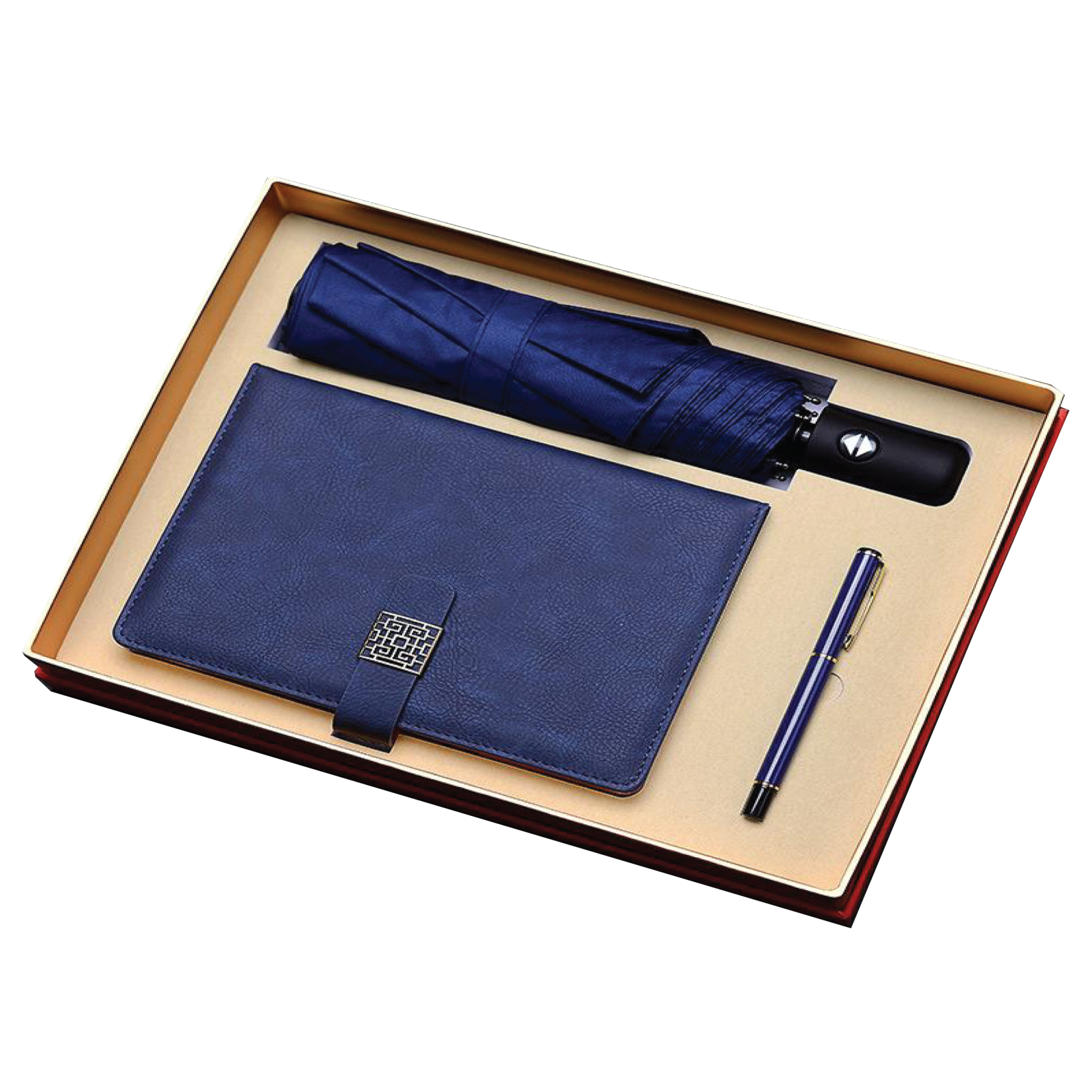 Gift Box 3 in 1 Notebook + Pen + Umbrella 