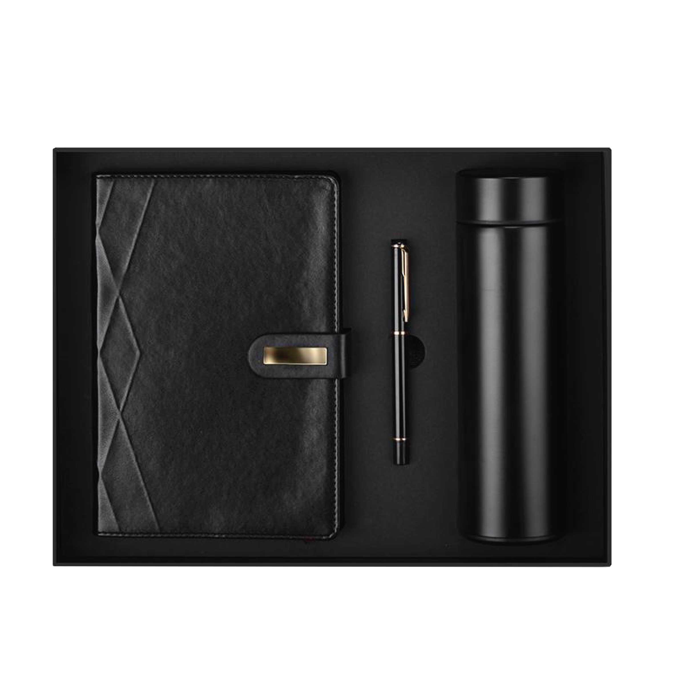 Gift Box 3 in 1 Notebook + Pen + Smart Thermos