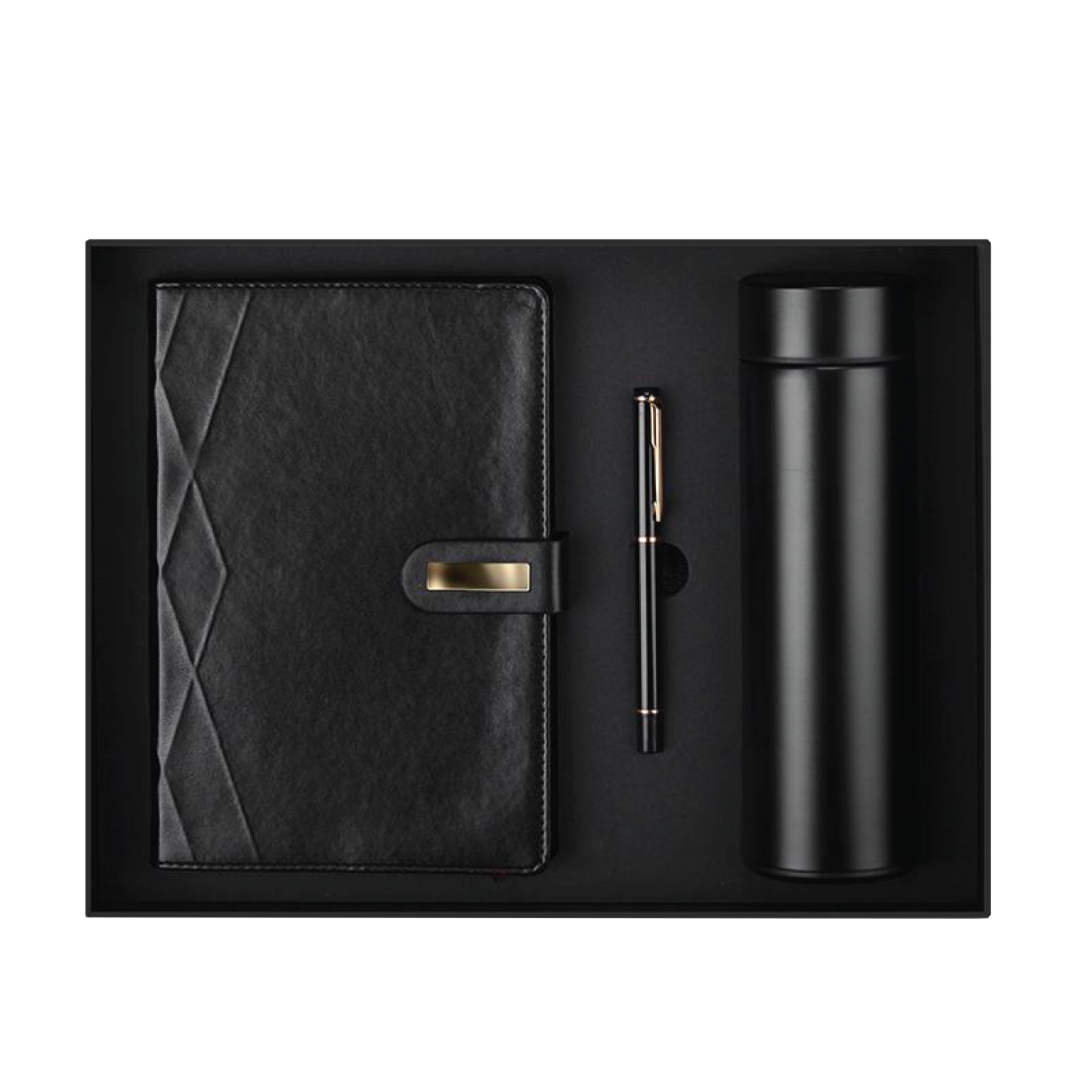 Gift Box 3 in 1 Notebook + Pen + Smart Thermos